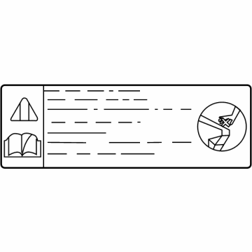 Hyundai 25388-T1000 LABEL-CAUTION