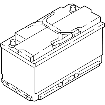 2022 Hyundai Palisade Car Batteries - 37110-2W810