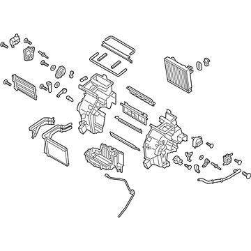 Hyundai 97205-J9010 Heater & Evaporator Assembly