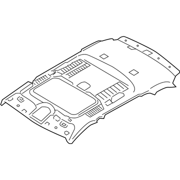 Hyundai 85401-0W530-SH Headlining Assembly