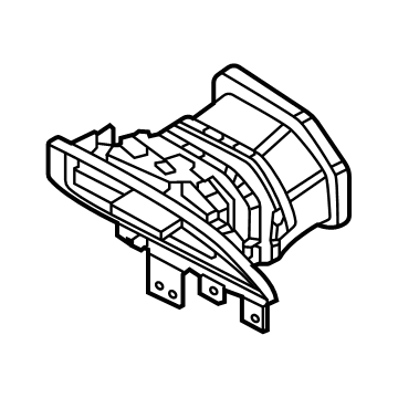 Hyundai 97480-AR000-4X DUCT ASSY-SIDE AIR VENT,LH