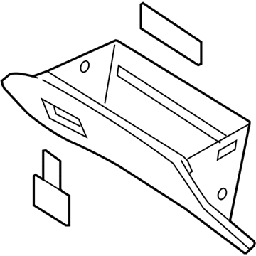 2006 Hyundai Veracruz Glove Box - 84510-3J500-6T