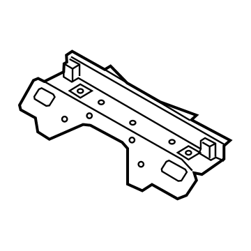 Hyundai 65850-J3000 Crossmember Assembly-Rear Floor Center