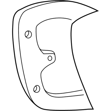 Hyundai 92434-39000 Pad-Rear Combination Lamp Sealing