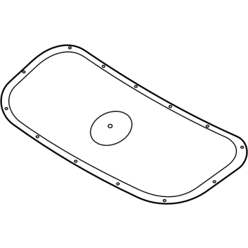 Hyundai 81125-K5000 PAD-HOOD INSULATING