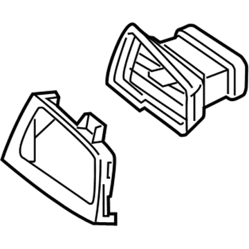 Hyundai 84790-C1100-ZU2 Garnish Assembly-Crash Pad Center,LH