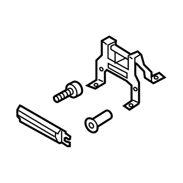 Hyundai 84695-K9000 Bracket Assembly-Console MTG RR