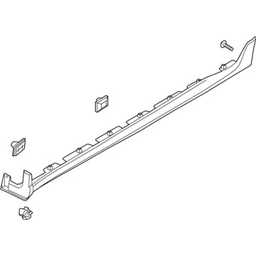 Hyundai 87751-K9000 Moulding Assembly-Side Sill,LH