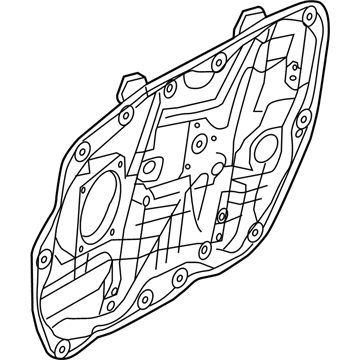 Hyundai Azera Window Regulator - 82471-3V100