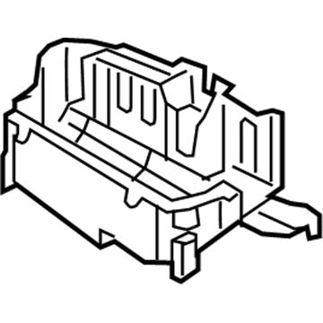 Hyundai 97137-D3000 Case-Heater & Evaporator,Lower