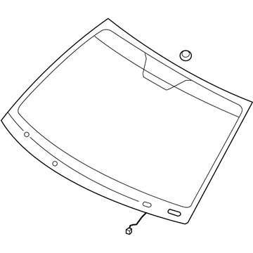 Hyundai Sonata Windshield - 86110-0A090