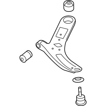 Hyundai 54501-H9000 Arm Complete-Front Lower,RH