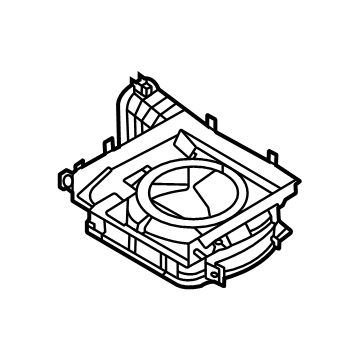 Hyundai 97114-AA000 Case-Blower,UPR