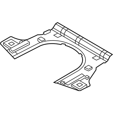 Hyundai 85720-2C600-LK Trim Assembly-Luggage Board,Front