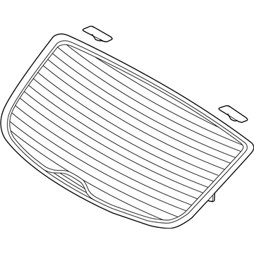 Hyundai 87110-1E200 Glass Assembly-Tail Gate