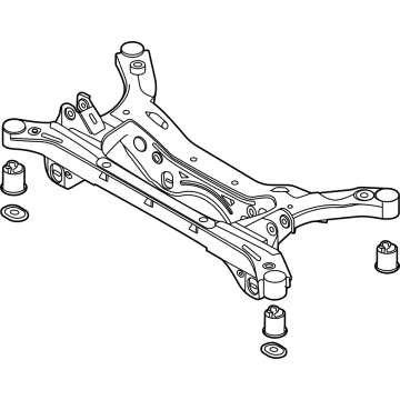 2020 Hyundai Sonata Hybrid Rear Crossmember - 55405-L1100