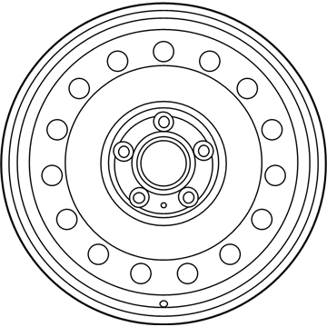 Hyundai Venue Spare Wheel - 52910-2K905