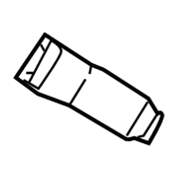 Hyundai 89840-G7000-TRY Buckle Assembly-Rear Seat Belt,RH