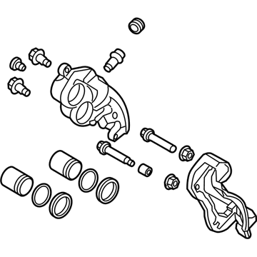 2023 Hyundai Santa Cruz Brake Caliper - 58190-P2A00