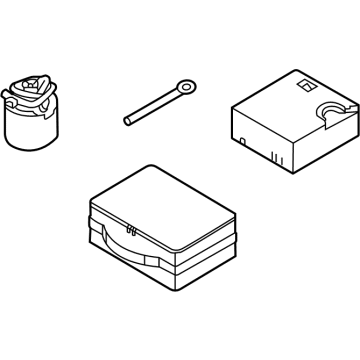 Hyundai 09130-L1000 Set-Tire Mobility Kit & Tool