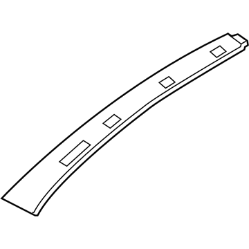 Hyundai 87241-2S510 Moulding Assembly-Roof Front,RH