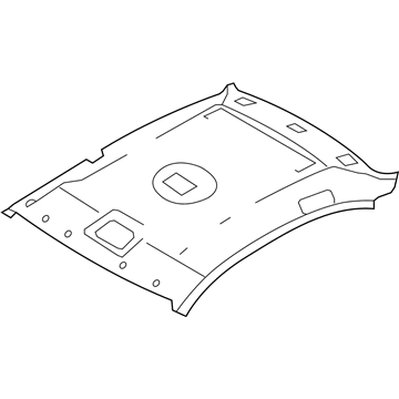 Hyundai 85301-0A010-QD Headlining Assembly