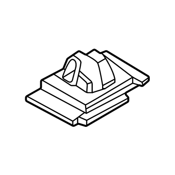 Hyundai 87758-GI000 CLIP-SIDE SILL MOULDING MTG