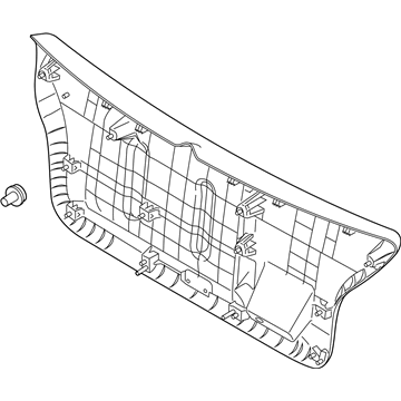 Hyundai 81710-K2000-UUG Trim Assembly-Tail Gate LWR