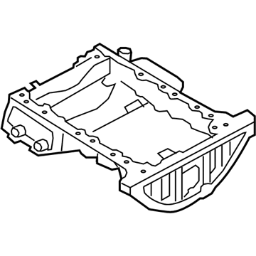 2015 Hyundai Genesis Coupe Oil Pan - 21520-3C703