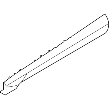 Hyundai 87721-CW000-CA GARNISH Assembly-FRT Dr Side,LH