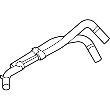 Hyundai Santa Fe Brake Booster Vacuum Hose - 59120-2W360