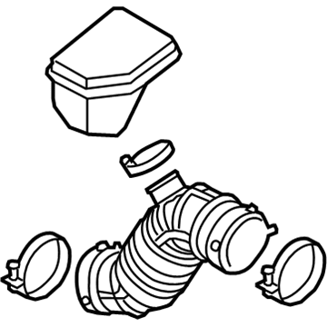 Hyundai 28130-2S200 Hose Assembly-Air Intake