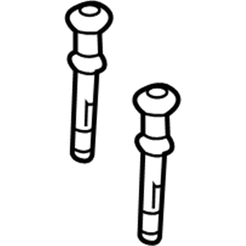 Hyundai 88385-B1100-RRY Guide Assembly-Headrest Without Lever