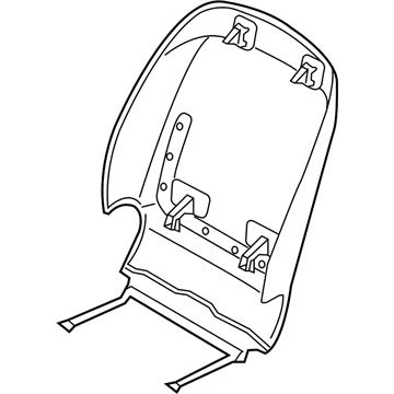 Hyundai 88380-B1100-TWR Board Assembly-Front Back(Driver)