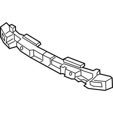 Hyundai 86521-GI000 ABSORBER-FRONT BUMPER ENERGY,L