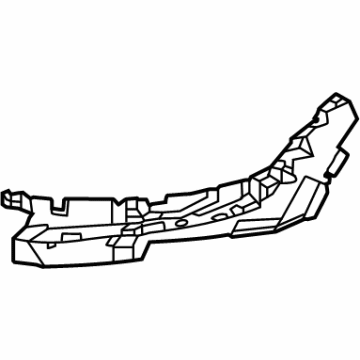 Hyundai 86525-GI000 BRACKET ASSY-FR BUMPER SD UPR