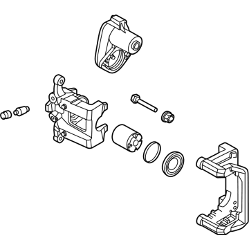 2022 Hyundai Ioniq 5 Brake Caliper Bracket - 58310-GIA00