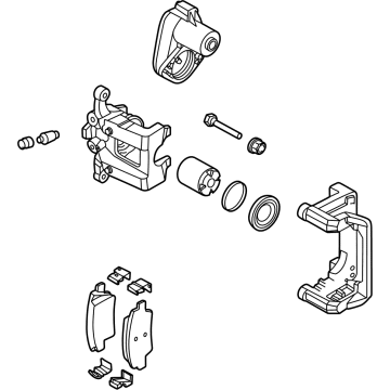 2022 Hyundai Ioniq 5 Brake Caliper Bracket - 58210-GI000