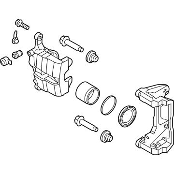 Hyundai 58180-GIA00 CALIPER KIT-BRAKE,LH