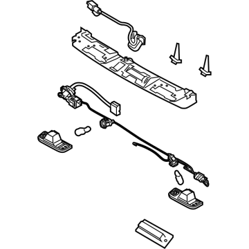 Hyundai 92530-S2510 BRKT Assembly-License Plate Lamp M