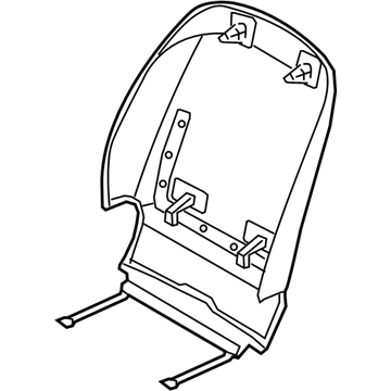 Hyundai 88380-B1100-TWN Board Assembly-Front Back(Driver)