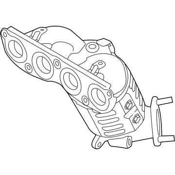 Hyundai Sonata Hybrid Exhaust Manifold - 28510-2J150