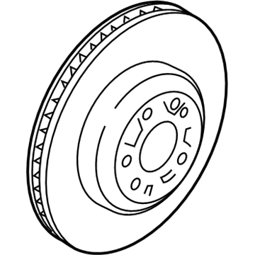 Hyundai Genesis G70 Brake Disc - 58411-J5500