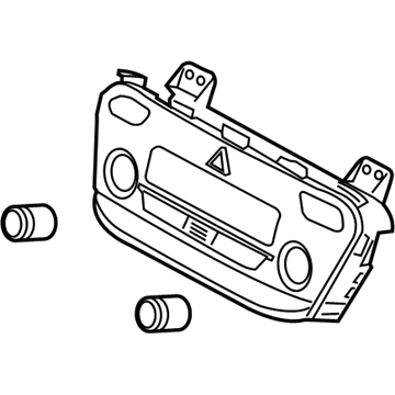 Hyundai Ioniq Blower Control Switches - 97250-G2070-WMP