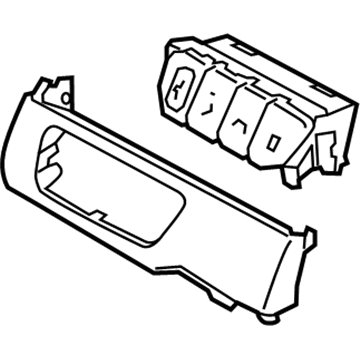 Hyundai 93700-G2140-T9Y SWITCH ASSY-SIDE CRASH PAD