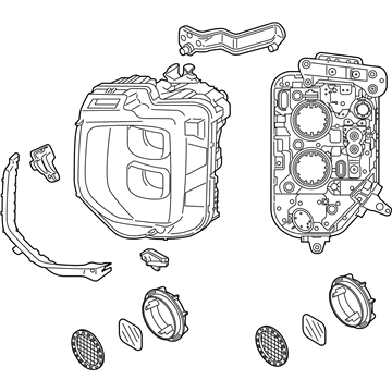 Hyundai Palisade Headlight - 92101-S8110