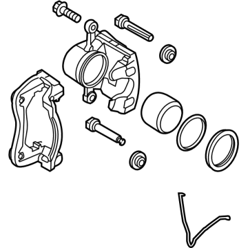 2021 Hyundai Kona Electric Brake Caliper - 58180-K4A00