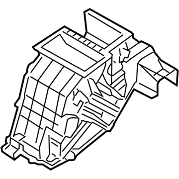 Hyundai 97135-G9000 Case-Heater & Evaporator,RH