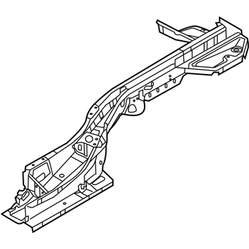 Hyundai 65710-G7001 Member Assembly-Rear Floor Side,LH