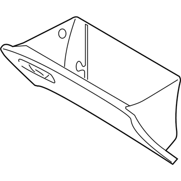 Hyundai 84510-CLCA0-SST Glove Box Assembly